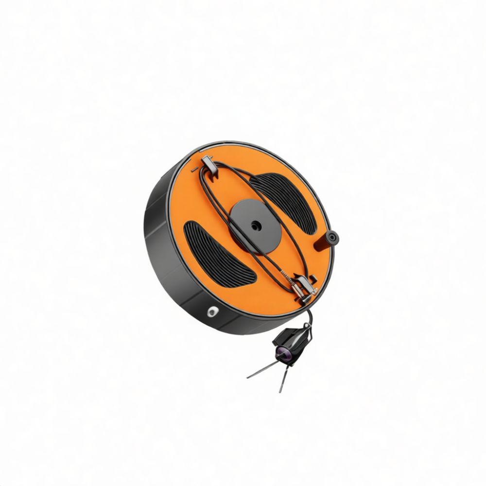 Fish Finder Cable - Handmatige viskabeloproller met grote capaciteit, voor