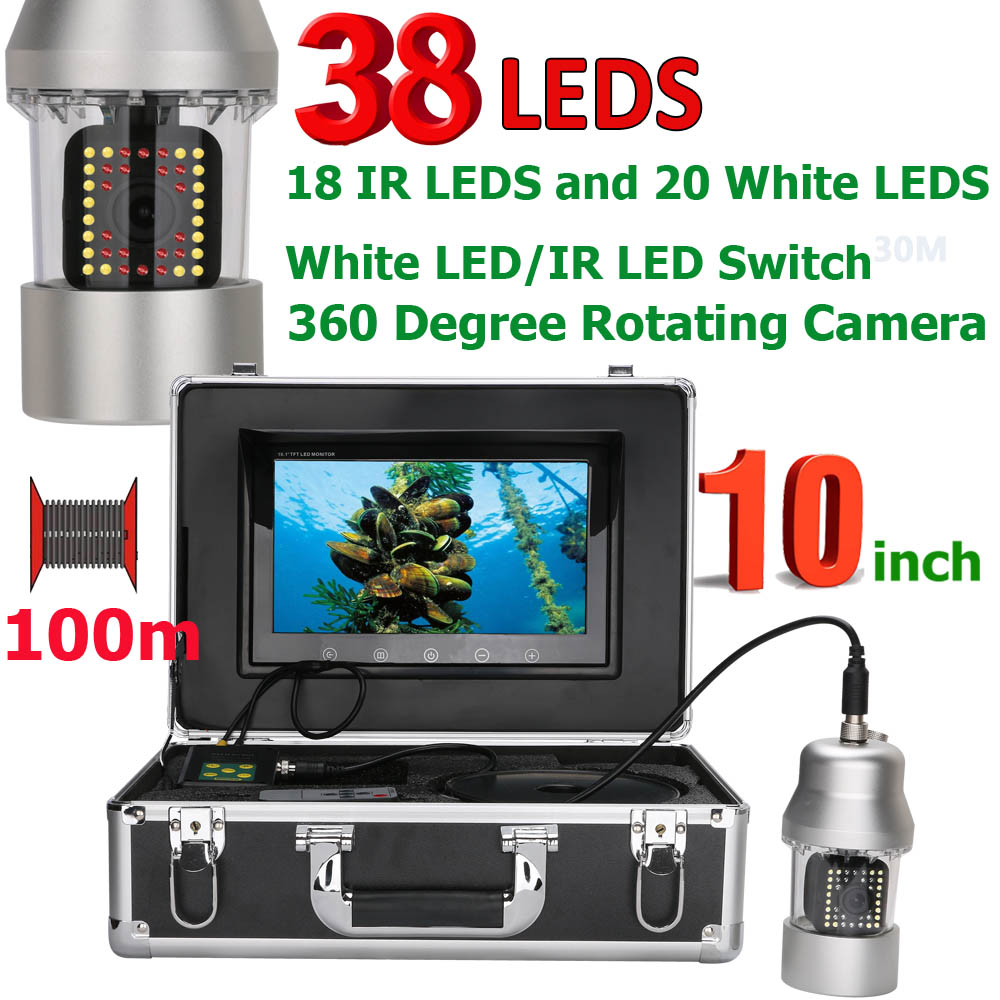 10 inch 100 m onderwatervisvid - Fishing Camera recensie en prijs